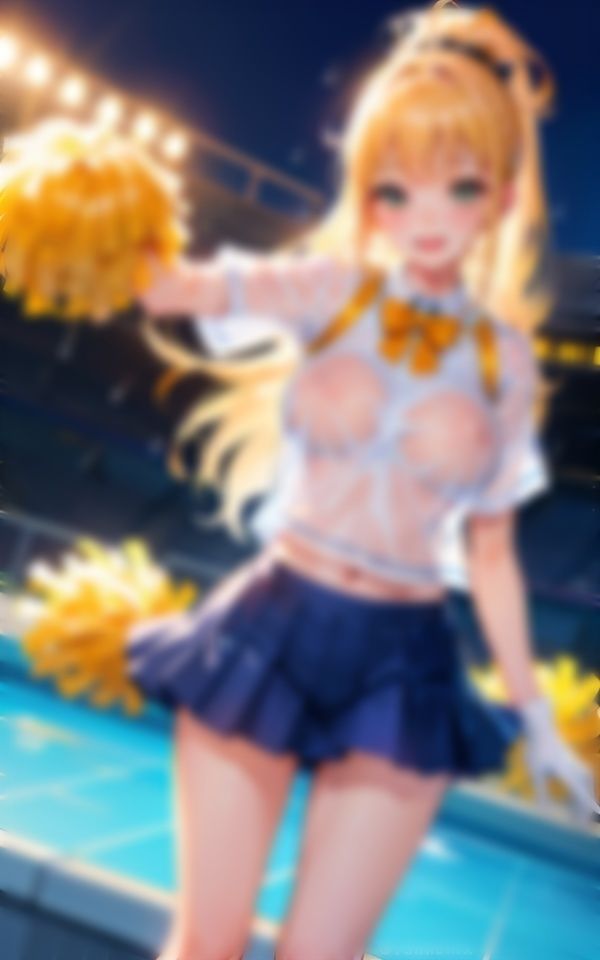 サンプル画像5:雨でぬれちゃったけど一生懸命応援するねっ3(panpanyama1) [d_334655]