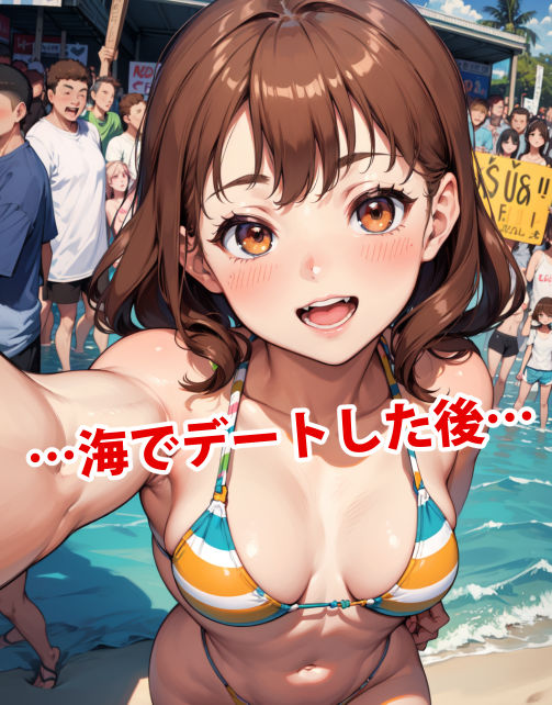 サンプル画像4:50人の美女とSEXできる本 -ビキニ編-(あおギャラリー) [d_334682]