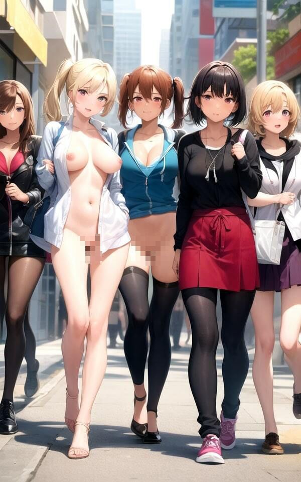 サンプル画像2:街撮り露出ファッションの変態ちゃんたち(えいあい.com) [d_334692]