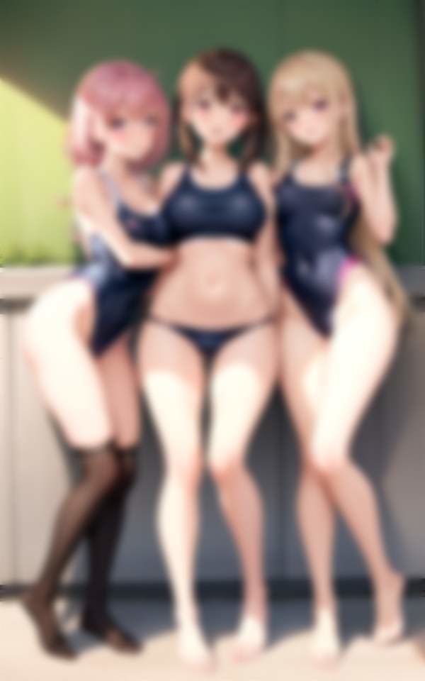 サンプル画像1:女子校水泳部 今日から男1人僕が顧問に！？(200円ショップ) [d_334694]