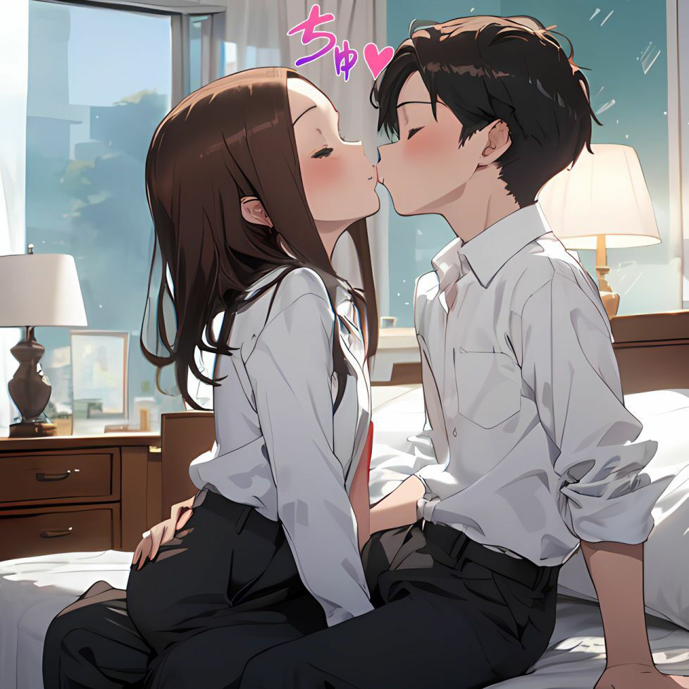 サンプル画像5:教育実習生の高木さん(鮫島猛) [d_334723]