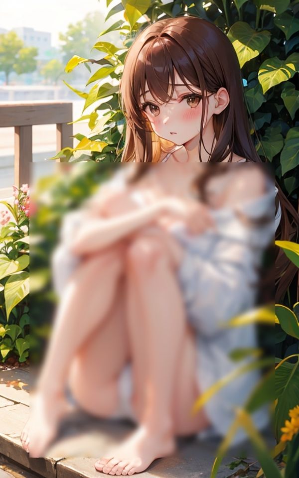 サンプル画像4:なんかエッチだね 〜しゃがみパンチラ少女〜(ミルクキング2) [d_334735]