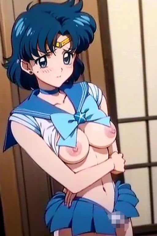 サンプル画像3:セーラー戦士のお仕置きタイム・マー◯ュリー編(ファンデリ) [d_334806]