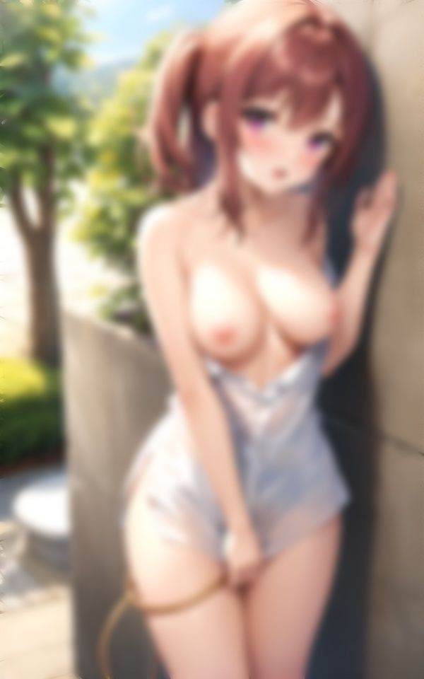 サンプル画像4:えっち娘xS級全裸お散歩写真集〜たわわ自慢のGカップがポロリ(高画質-LABO) [d_334808]