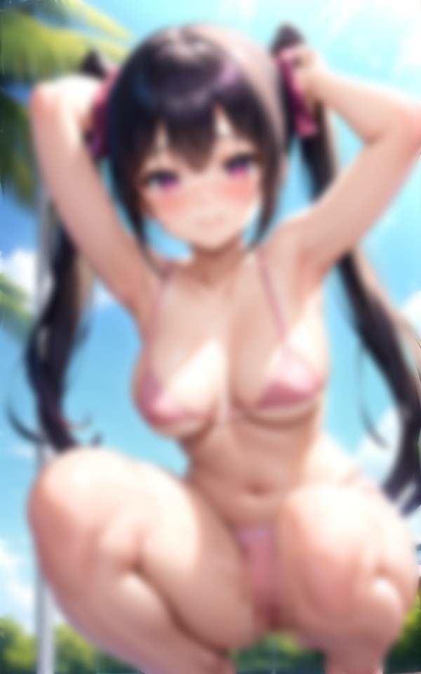 サンプル画像2:汗だく濡れ濡れぐっしょり娘に大量ぶっかけ(200円ショップ) [d_334841]