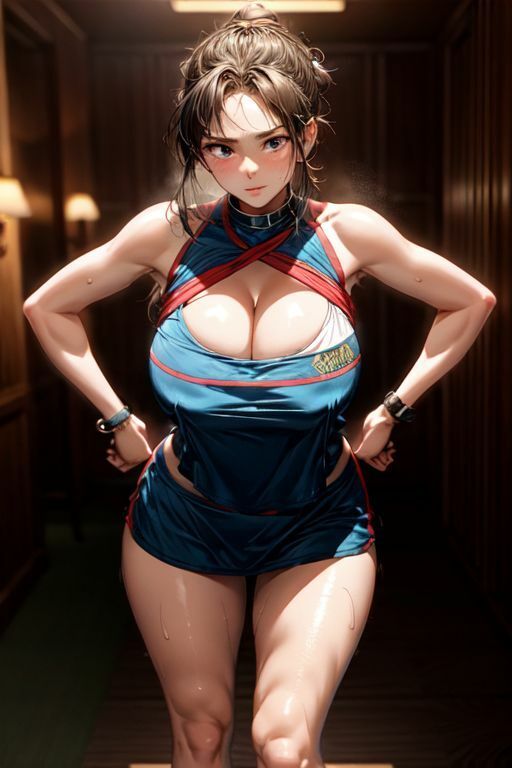 サンプル画像4:爆乳AIドゥドウ1(AI出版) [d_334880]