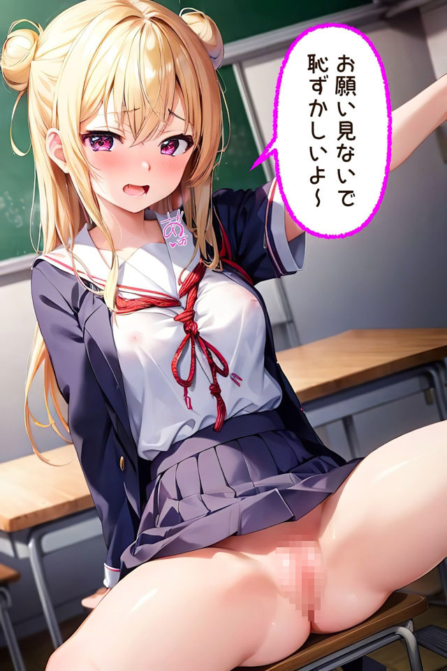 サンプル画像6:誘惑女子学園パラダイス（セリフ付き）(スクールパラダイス) [d_334881]