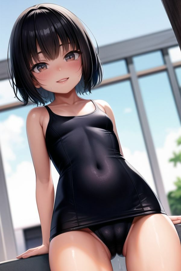 サンプル画像3:幼馴染に頼んでエッチなポーズしてもらった(二次元の華道) [d_334898]