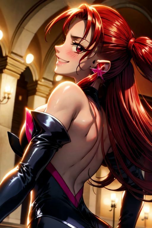 サンプル画像1:爆乳AIダークヒーロー1(AI出版) [d_334919]