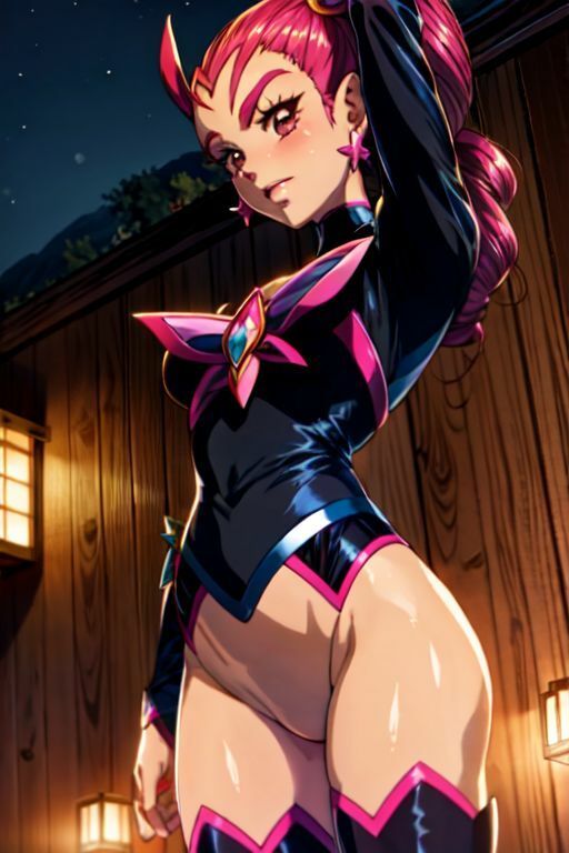 サンプル画像5:爆乳AIダークヒーロー1(AI出版) [d_334919]