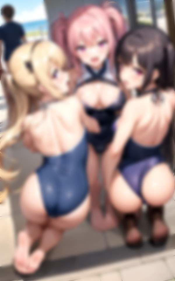 サンプル画像1:女子校の水泳部 僕が男1人コーチに 生徒のお尻に僕のあそこが・・・(アニメPRO) [d_334929]