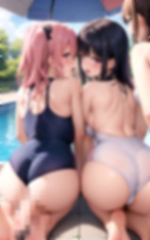 サンプル画像2:女子校の水泳部 僕が男1人コーチに 生徒のお尻に僕のあそこが・・・(アニメPRO) [d_334929]