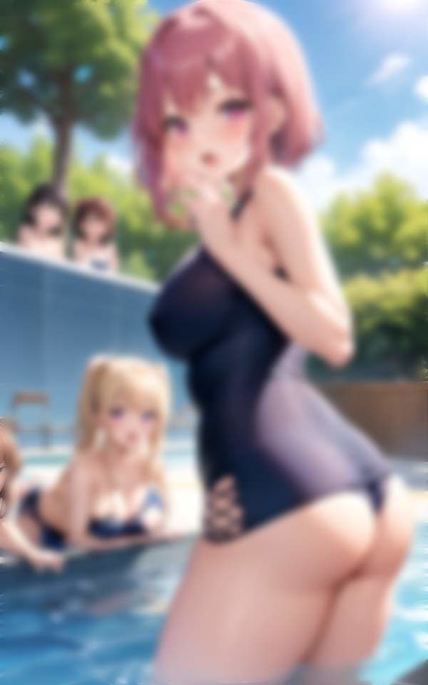 サンプル画像4:女子校の水泳部 僕が男1人コーチに 生徒のお尻に僕のあそこが・・・(アニメPRO) [d_334929]