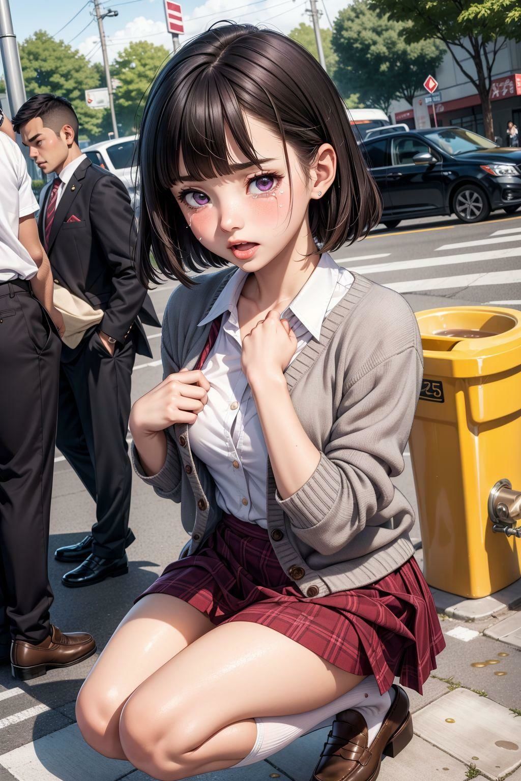 サンプル画像3:おしっこするなら外でする(ネオンノクターン) [d_334998]