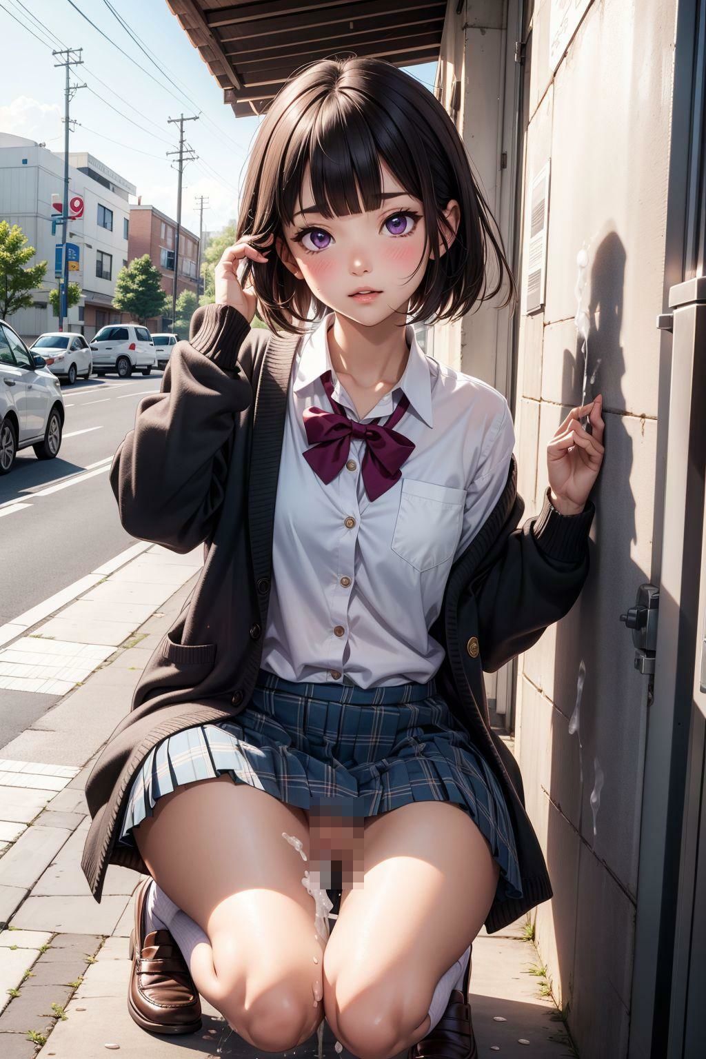 サンプル画像5:おしっこするなら外でする(ネオンノクターン) [d_334998]