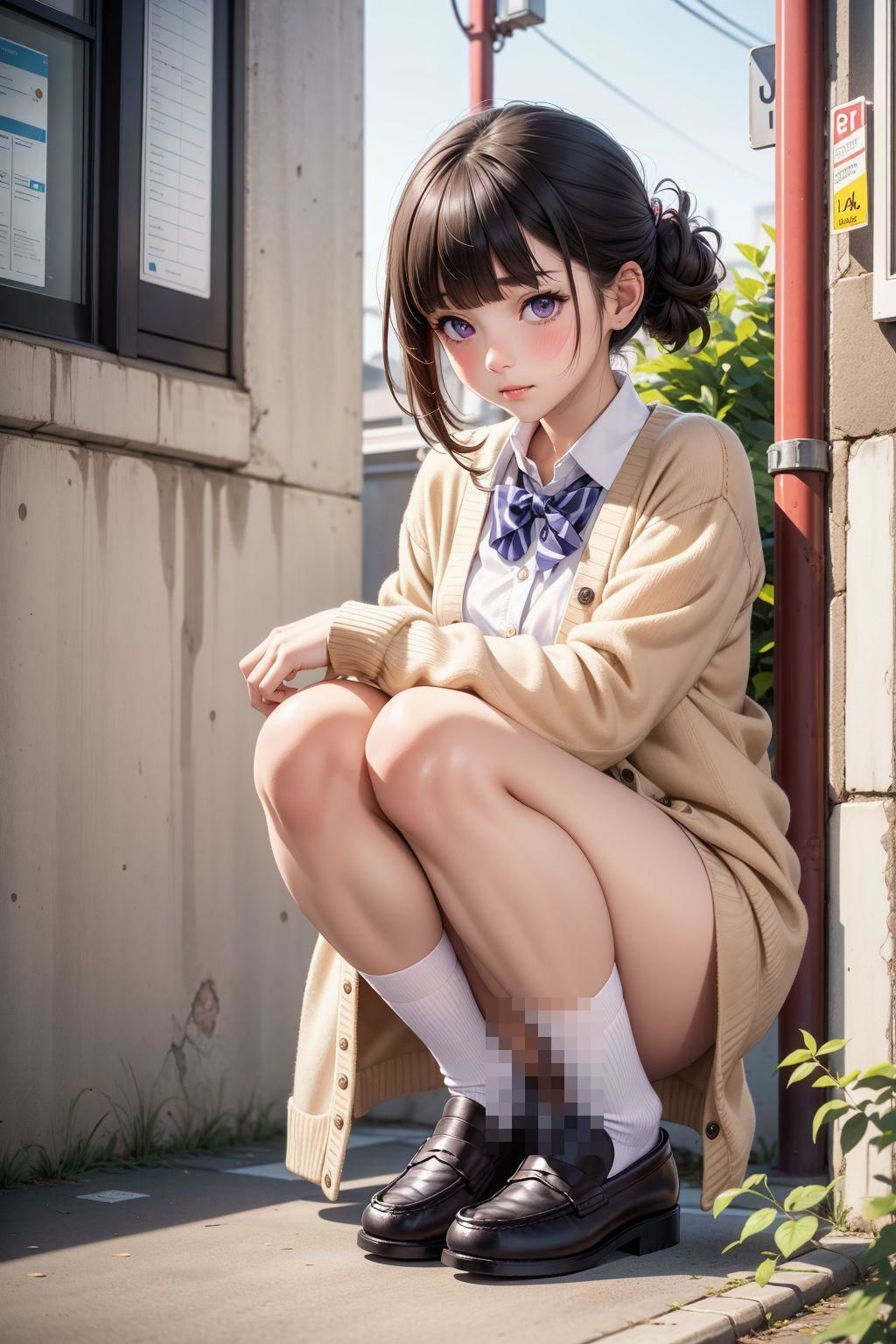 サンプル画像6:おしっこするなら外でする(ネオンノクターン) [d_334998]