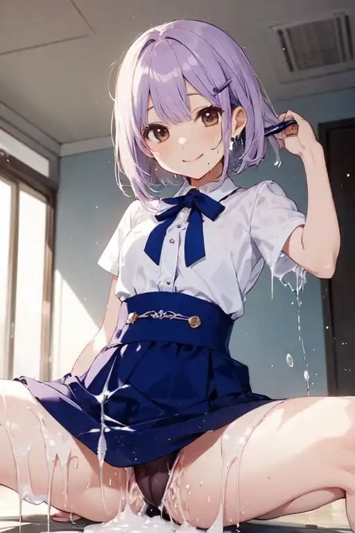 サンプル画像3:虹かけ誌 アイドルマスター イラスト集5 輿水幸子 画像生成AIに出力させても、ボクは最高なのですよ！(九情承太郎商店) [d_335172]