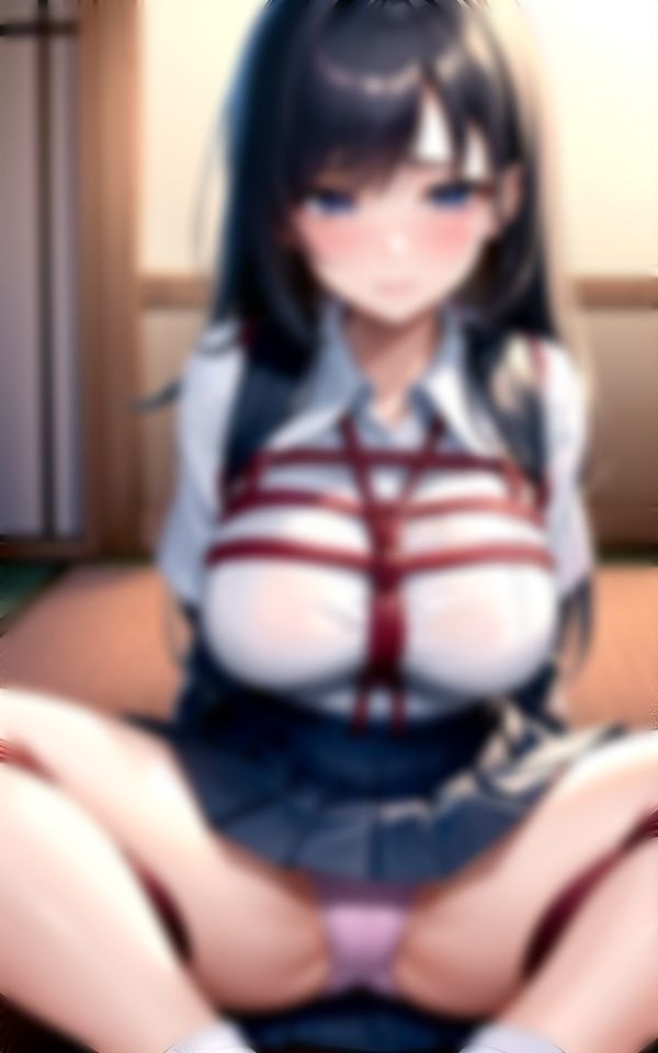 サンプル画像1:縄に縛られた女子○生の超快感104縛り(SM倶楽部) [d_335190]