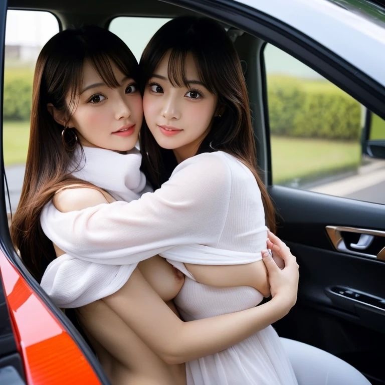 サンプル画像5:AI美女グラビア写真集 ドライブ編(シニアマン) [d_335203]