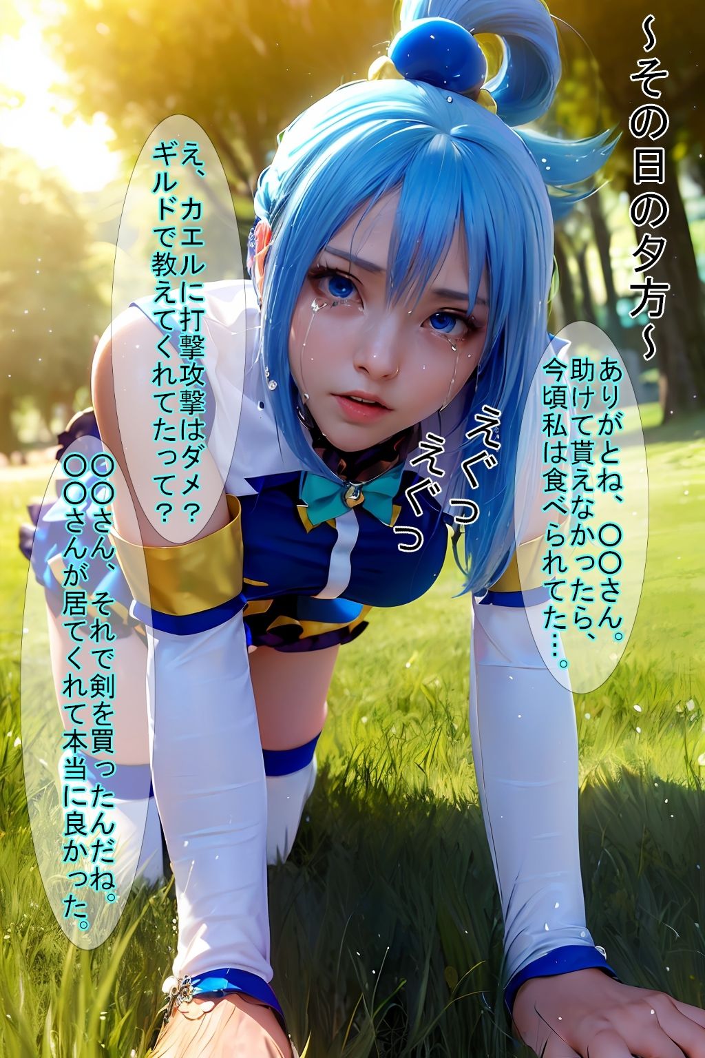 サンプル画像2:【もしもシリーズ vol.04】もし、ア〇アの相棒が貴方だったら？(魔術師プロトン) [d_335237]