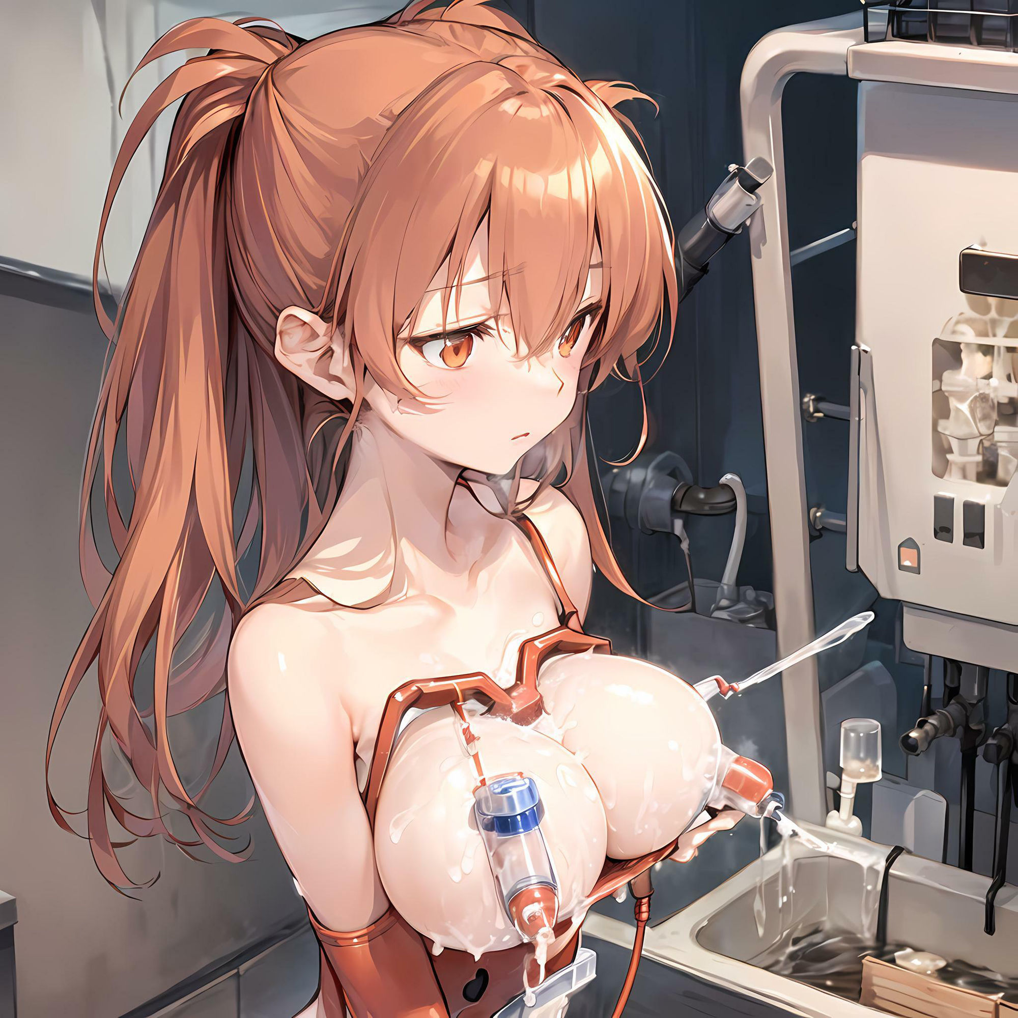 サンプル画像3:キャラフェチ セカンドチルドレンの乳搾り編(フェチ工房) [d_335269]