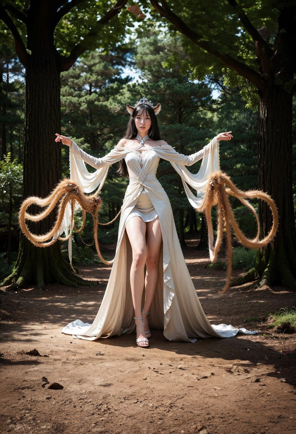 サンプル画像2:異世界に飛ばされたら、けしからん格好した超ド級美女しか、おらんのですが。PART.2(Vega) [d_335292]