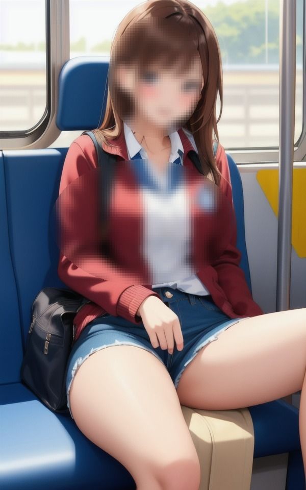 サンプル画像1:教師と電車-課外授業で電車に乗り揺られているうちに-(あいあい) [d_335387]