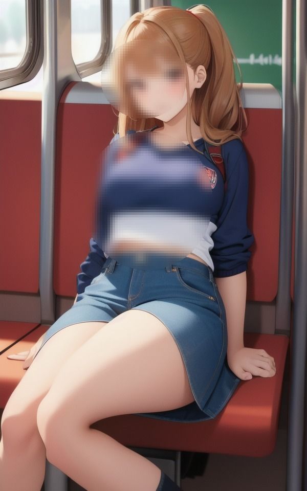 サンプル画像2:教師と電車-課外授業で電車に乗り揺られているうちに-(あいあい) [d_335387]