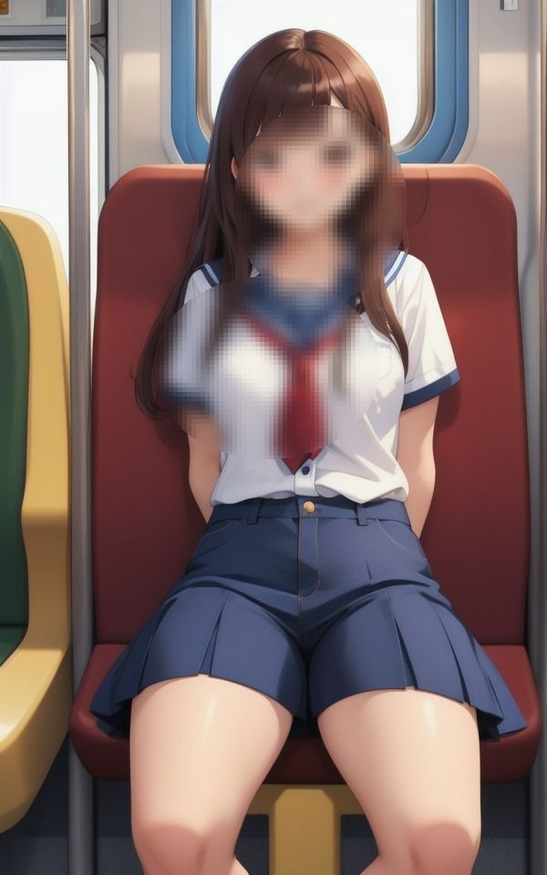 サンプル画像3:教師と電車-課外授業で電車に乗り揺られているうちに-(あいあい) [d_335387]