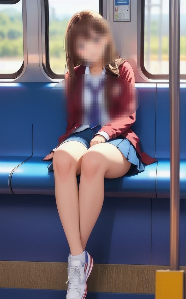 サンプル画像5:教師と電車-課外授業で電車に乗り揺られているうちに-(あいあい) [d_335387]