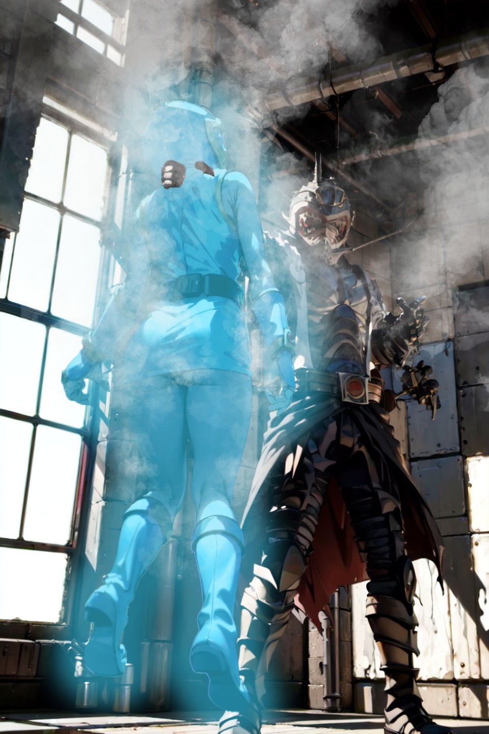 サンプル画像1:水忍ピンチCG集(AIヒロピン研究所) [d_335427]