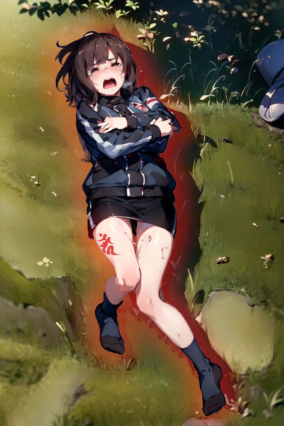 サンプル画像4:水忍ピンチCG集(AIヒロピン研究所) [d_335427]