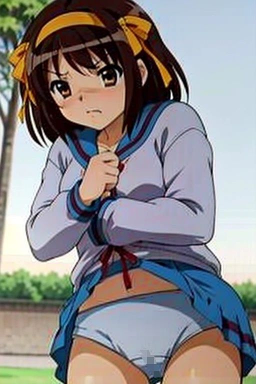 サンプル画像3:涼宮ハ◯ヒの性欲(ファンデリ) [d_335475]