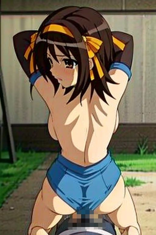 サンプル画像6:涼宮ハ◯ヒの性欲(ファンデリ) [d_335475]