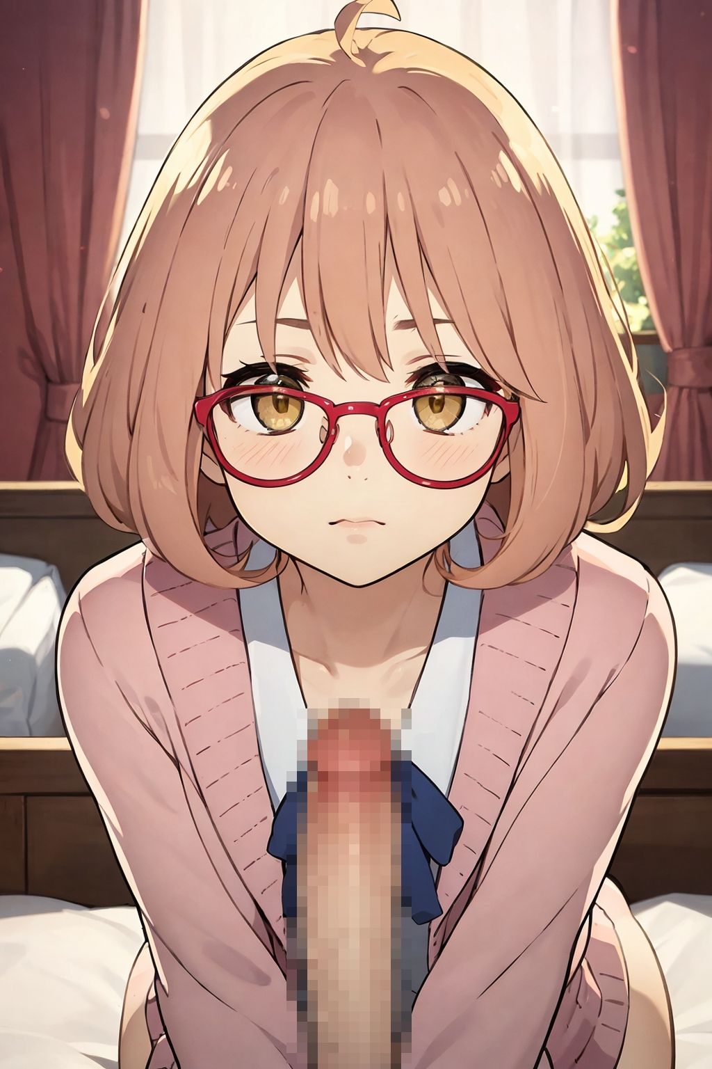 サンプル画像5:栗山◯来のハメ撮り集(エロガールズ) [d_335491]