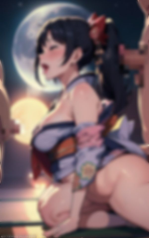 サンプル画像1:修学良好で着物に精子ぶっかけ！巨ちんに着物ギャルがむしゃぶりつく特集(美少女戦隊神レンジャー) [d_335550]