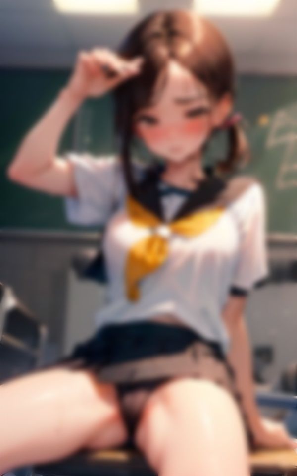 サンプル画像1:えっ？ブルマで興奮してるの？(panpanyama1) [d_335580]