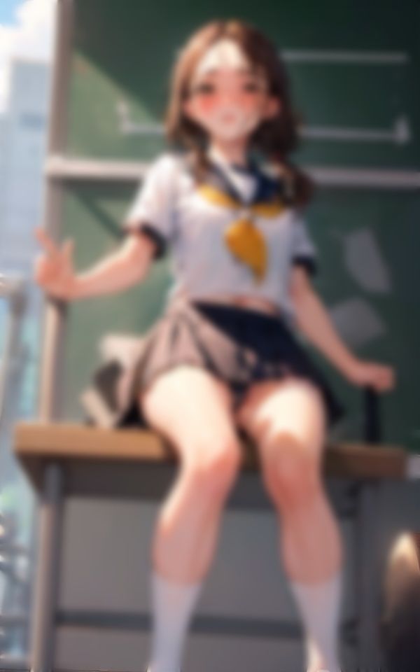 サンプル画像2:えっ？ブルマで興奮してるの？(panpanyama1) [d_335580]