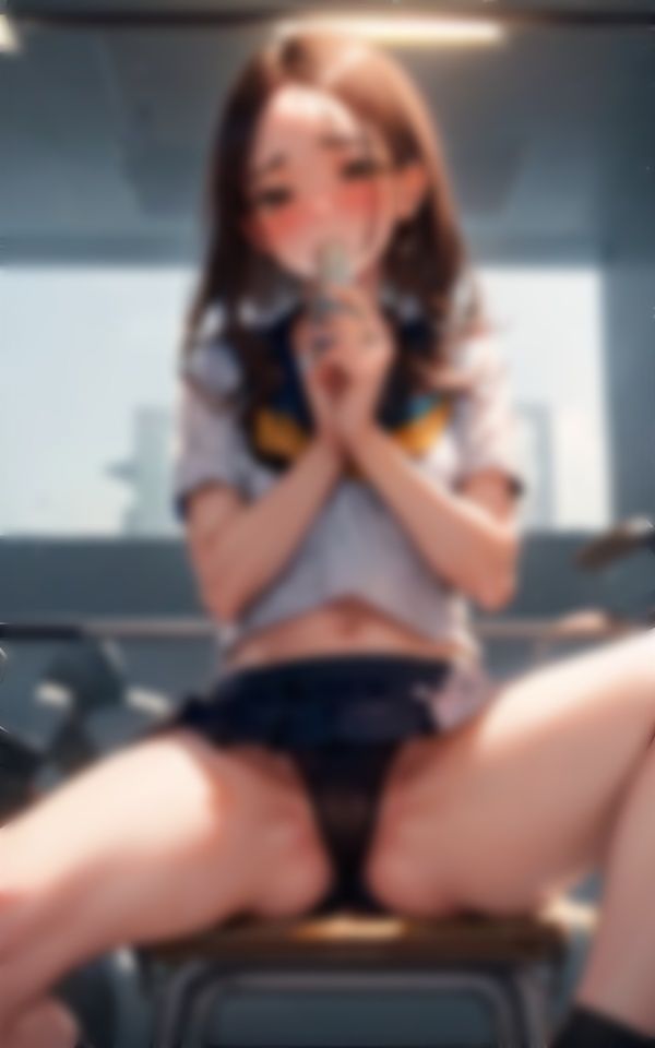 サンプル画像5:えっ？ブルマで興奮してるの？(panpanyama1) [d_335580]