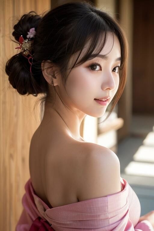 サンプル画像1:AI生成美女写真集 vol28 和装美女(Ai Girls Collection) [d_335583]