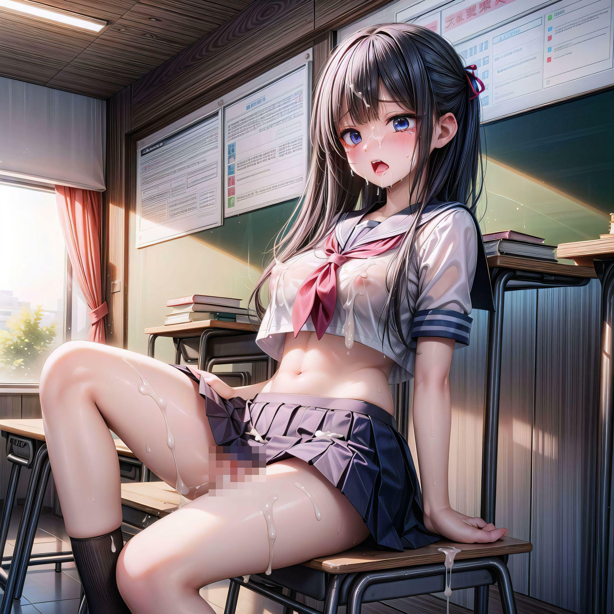 サンプル画像4:巨乳餌食学校は危険がいっぱい(官能ラビリンス) [d_335615]