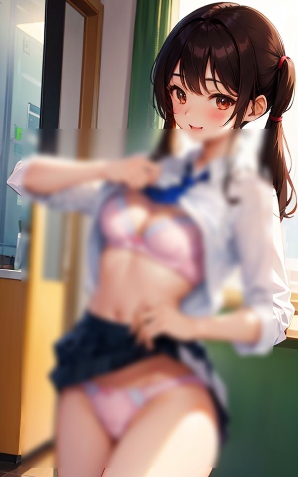 サンプル画像2:ちょっとだけ見せてあげるね(ミルクキング2) [d_335628]