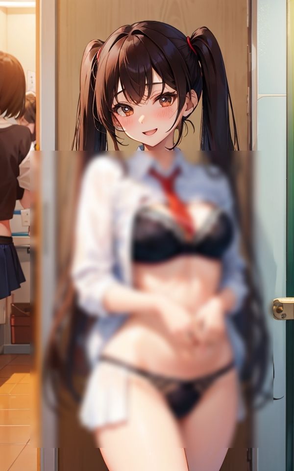 サンプル画像5:ちょっとだけ見せてあげるね(ミルクキング2) [d_335628]