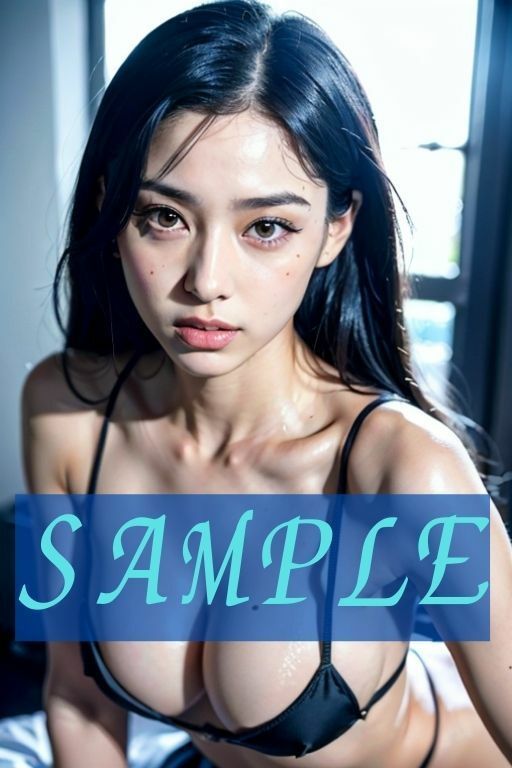 サンプル画像2:ビキニ洗車で働く巨乳ギャル達 脱ぎ過ぎ危険？写真集(生成美女まにあ) [d_335681]