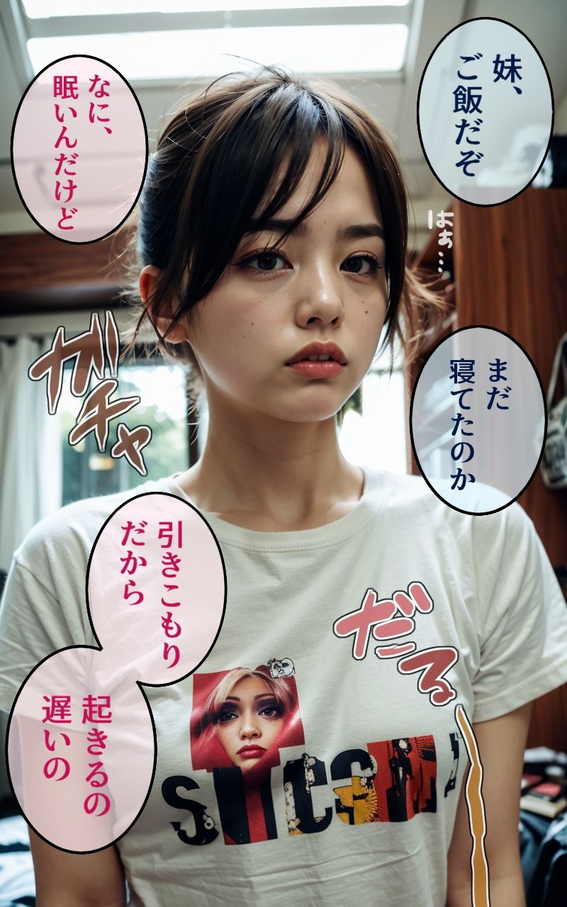 【超高画質グラビア写真集】兄大好き妹の下着。最高の100枚〜寝●られぶっかけ編〜