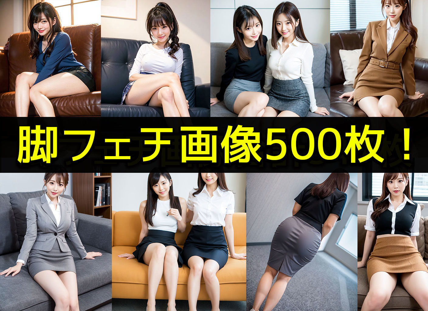 サンプル画像1:【OL美脚フェチマニア】オフィスレディの日常のチラリズム(リアル日替わりさん) [d_335756]