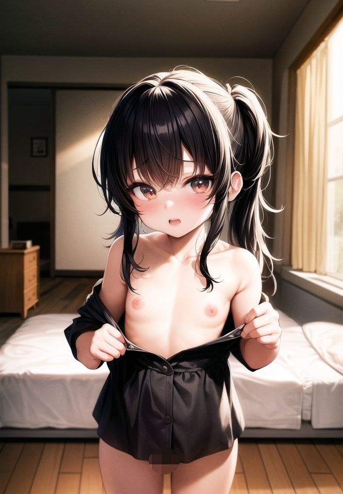 サンプル画像4:おませな妹の誘惑 ビッチな生ま◯こに何度も生ハメ(二次元の華道) [d_335876]