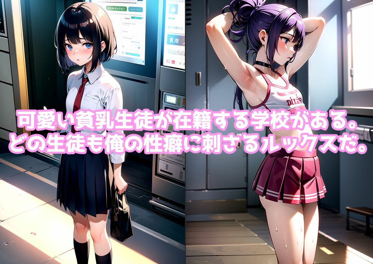 サンプル画像1:可愛すぎる貧乳生徒を汁まみれにしてみた！(あずかわ) [d_335877]