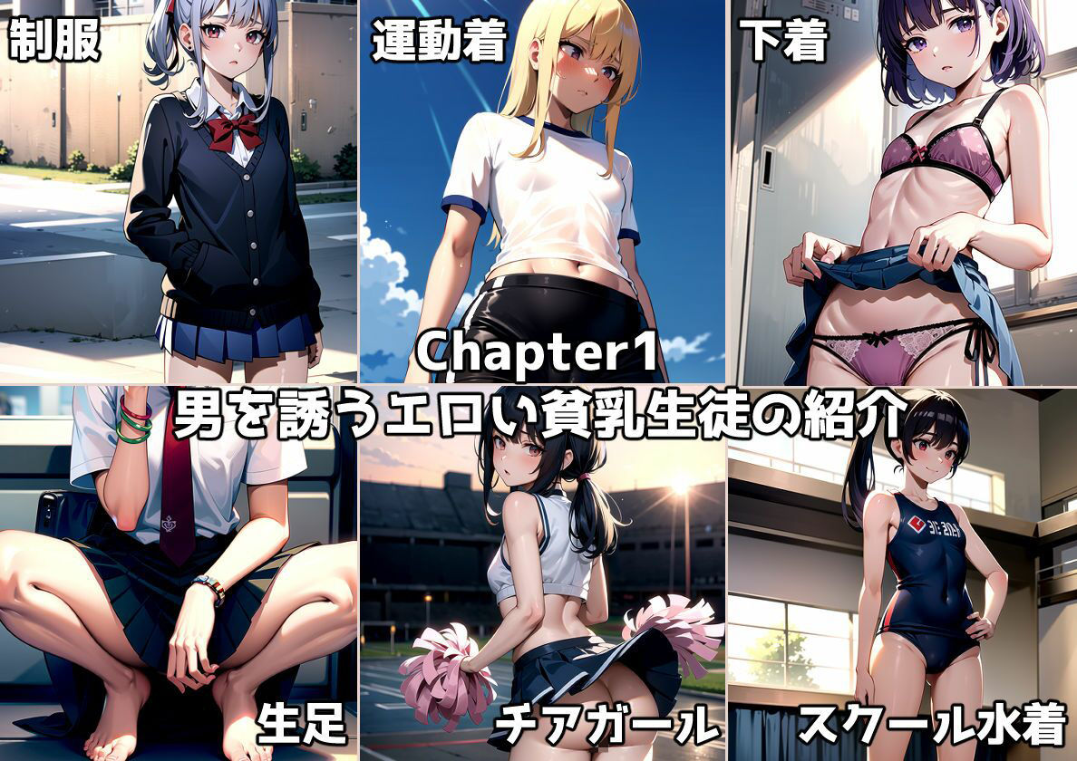 サンプル画像5:可愛すぎる貧乳生徒を汁まみれにしてみた！(あずかわ) [d_335877]