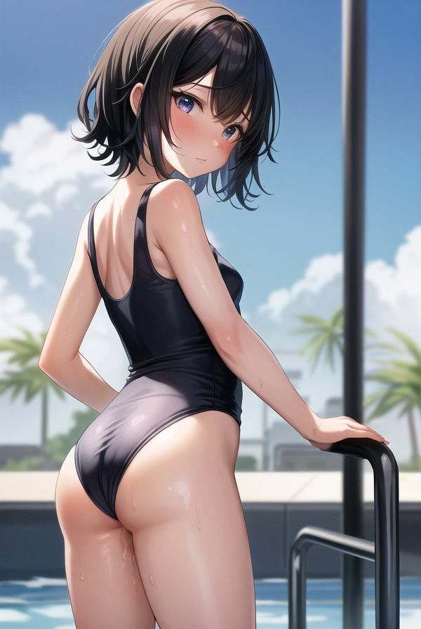 サンプル画像5:少女たちのスク水姿特別写真集(二次元の華道) [d_335881]